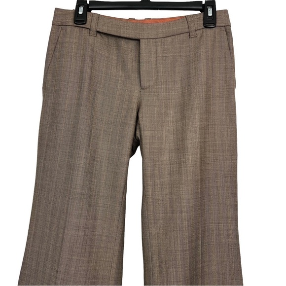 GAP Women’s Career Dress Pants Sz 6R Multi Color Multi Color 42% Wool Pockets - Picture 2 of 13